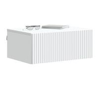 vidaXL Mesita de Noche de Pared con cajón 2 pcs 49 x 34,5 x 20 cm, Sala de Estar, Soluciones de Almacenamiento Vintage, Gabinete montado en la Pared, Organización estilosa, Diseño Funcional