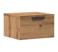 Mesita De Noche De Pared Roble Artisan 34x30x20 Cm Vidaxl