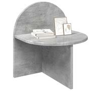 vidaXL Mesita de Noche Gris Hormigón 40 x 35,5 x 45,5 cm, Mesa de Noche Funcional, Mueble Moderno, diseño Minimalista, Superficie práctica para Tus Esenciales