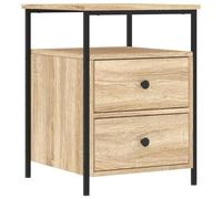 vidaXL Mesita de Noche Madera de ingeniería Roble Sonoma 44x45x60 cm