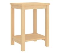 Vidaxl mesita de noche madera de mango color madera clara 40x30x50 cm
