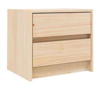 vidaXL Mesita de Noche Madera Maciza de Pino 40x31x35,5 cm