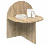 vidaXL Mesita de Noche Roble Sonoma 40 x 35,5 x 45,5 cm, Mesa de Noche Funcional, Mueble Moderno, diseño Minimalista, Superficie práctica para Tus Esenciales