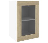 vidaXL Mobile con Cassetto Rovere Fumo 50x46x81,5 cm Legno Multistrato
