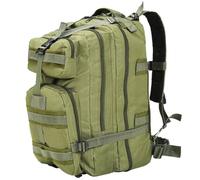 vidaXL Mochila Estilo Militar 50 L Verde Oliva Campo Montaña Táctica Maniobras