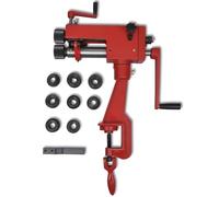 vidaXL Moldeadora de tubos Máquina portátil y manual Maquinaria industrial