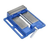 vidaXL Mordaza para taladro hierro fundido azul 150 mm