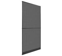 vidaXL Mosquitera con Bisagras para Puertas Pantalla Malla Hogar Insectos Moscas Avispas Abejas Mosquitos Robusta Antracita 100x215 cm