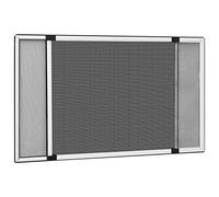 vidaXL Mosquitera extensible para ventanas blanco (100-193) x75 cm