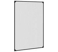 vidaXL Mosquitera Magnética para Ventanas, Malla de Protección contra Mosquitos y Moscas, Mosquitera Recortable con Imán, Gris Antracita 80x120 cm