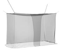 vidaXL Mosquitera para cama 156 malla 3pcs negro poliéster habitación moderna red anti-mosquitos, protección cama, barrera insectos, confort verano, red para casa