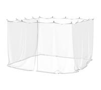 vidaXL Mosquitera 156 Malla Blanca 300x300x200 cm, mosquiteras para Cama, mosquitera Plegable, mosquitera para Camping