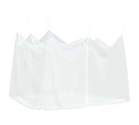 vidaXL Mosquitera para Exteriores Malla 220 Blanca 300x300x250 cm, mosquiteras para Cama, mosquitera Plegable, mosquitera para Camping