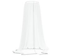 vidaXL Mosquitera para sombrilla 220 Malla Blanca Φ300x230 cm, Malla antimosquitos, mosquitera de Viaje, mosquitera para sombrilla de Patio