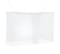 vidaXL Mosquitero para Cama 156 Malla 3 pcs Blanco Poliéster, Dormitorio Moderno, Mosquitera, Protector de cama, Protección contra insectos, Confort de verano, Protector de malla, Barrera de insectos