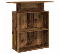 vidaXL Mostrador de recepción madera antigua 100x40x104 cm, mostrador de recepción, mostrador de recepción de oficina, mostrador de caja