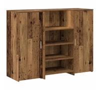 vidaXL Mostrador de recepción Madera Vieja 135x50x103,5 cm, mostrador de recepción, mostrador de recepción de Oficina, mostrador de Caja