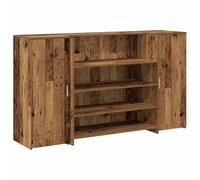 vidaXL Mostrador de recepción Madera Vieja 180x50x103,5 cm, mostrador de recepción, mostrador de recepción de Oficina, mostrador de Caja