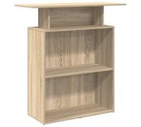 vidaXL Mostrador recepción Roble Sonoma 100x40x104cm Madera ingeniería, mostrador de recepción, mostrador de recepción de Oficina, mostrador de Caja