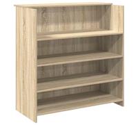vidaXL Mostrador de recepción roble sonoma 100x50x103,5 cm