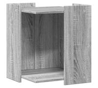 vidaXL Mueble arenero para Gatos Madera Gris Sonoma 42x42x51 cm, Mueble de arenero para Gatos, Muebles para Caja de Arena, Armario para arenero para Gatos