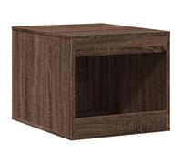 vidaXL Mueble arenero para Gatos Madera marrón Roble 47x59x42 cm, Mueble de arenero para Gatos, Muebles para Caja de Arena, Armario para arenero para Gatos