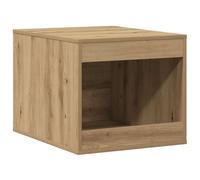 vidaXL Mueble arenero para Gatos Madera Roble artisian 47x59x42 cm, Mueble de arenero para Gatos, Muebles para Caja de Arena, Armario para arenero para Gatos
