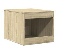 vidaXL Mueble arenero para Gatos Madera Roble Sonoma 47x59x42 cm, Mueble de arenero para Gatos, Muebles para Caja de Arena, Armario para arenero para Gatos