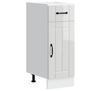 vidaXL Mueble bajo de Cocina Lucca Blanca de Alto Brillo