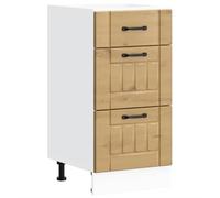 vidaXL Mueble bajo de Cocina Lucca Roble Artesanal