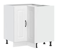 vidaXL Mueble bajo esquinero de Cocina Kalmar Madera ingeniería Blanca