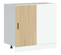 vidaXL Mueble bajo para Fregadero Lyon de Madera de ingeniería de Roble Sonoma