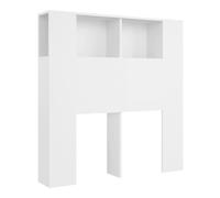vidaXL Cabecero mueble blanco 100x18,5x104,5 cm