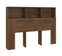 Vidaxl mueble cabecero color roble marrón 140x19x103,5 cm
