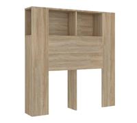 Mueble Cabecero Color Roble Sonoma 100x18,5x104,5 Cm Vidaxl