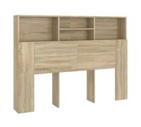 Vidaxl mueble cabecero color roble sonoma 140x19x103,5 cm