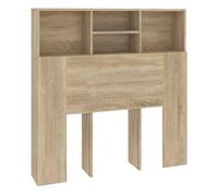 Vidaxl mueble cabecero roble sonoma 100x19x103,5 cm