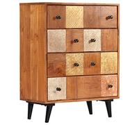 vidaXL Mueble Cajones 60x30x75 cm Aparador Salón Comedor Madera Acacia Maciza