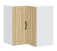 vidaXL Mueble de cocina Lucca – Armario de pared de esquina, Roble Sonoma