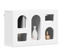 vidaXL Mueble colgante 60x20x40 cm Madera de ingeniería, duradero y compacto para baño