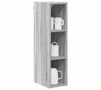 vidaXL Mueble Colgante con Estante Riga Gris Sonoma 20 x 29,5 x 80 cm, Amplio Almacenamiento, Armario de Cocina Resistente, organizadores Modernos para optimizar el Espacio