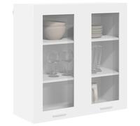 vidaXL Mueble Colgante Riga 80 x 31 x 80 cm Madera contrachapada, Amplio Almacenamiento, Armario de Cocina Resistente, organizadores Modernos para optimizar el Espacio