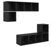 vidaXL Mueble de Almacenamiento de Pared - Un Armario Inteligente Que Ahorra Espacio para tu Sala o Dormitorio organizar tu hogar con un Toque Moderno.