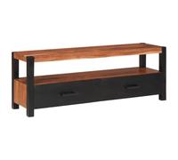 vidaXL Mueble de Almacenamiento Multimedia con cajón Marrón, Salón, Mueble Moderno Rectangular, Unidad de Almacenamiento versátil, gabinete Elegante, Ideal para organizar en casa