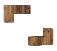 vidaXL Mueble de Almacenamiento Tipo gabinete de Pared, aprovecha Bien el Espacio, diseño Moderno, se Monta en la Pared, Ideal para organizar la habitación, solución de estantería, organización para