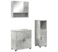 vidaXL Mueble de baño - Armario de Almacenamiento para Colgar en la Pared. Muebles Modernos, Espejo Que Ahorra Espacio, decoración Interior contemporánea y Zona de Aseo.