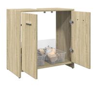 vidaXL Mueble de Baño, Armario Lavabo, Mueble de Lavabo, Mueble de Baño, Tocador de Baño, Armario para Lavabo, Almacenamiento de Baño
