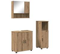 vidaXL Mueble de baño con Armario de Almacenamiento Que se Monta en la Pared. Muebles Modernos, Espejo Que Ahorra Espacio Decorar un Interior contemporáneo y para tu estación de Aseo.
