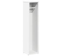 vidaXL Mueble de baño con portarrollos Blanco 20,5x20x90 cm, Armario de Almacenamiento de baño, Armario de Cuarto de baño, Mueble de Suelo de baño