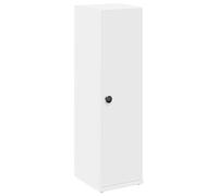 vidaXL Mueble de baño con portarrollos Blanco 20,5x22x72 cm, Armario de Almacenamiento de baño, Armario de Cuarto de baño, Mueble de Suelo de baño